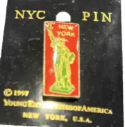 Rare Vintage New York Statue Of Liberty : Lapel Pin (1997) New