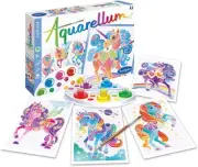 SentoSphere - Aquarellum Junior Magic Canvas: Unicorns