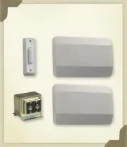 Quorum International 102-1 Two Story / Front Door Chime Kit - White