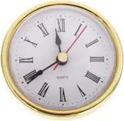 Classic Clock Movement 2-1/2 (65Mm) round Roman Numeral Quartz Clock Insert with