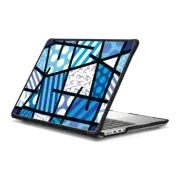 MacBook Pro 14-inch (M1 - M4) Impact Case BLUE LANDSCAPE BY ROMERO BRITTO