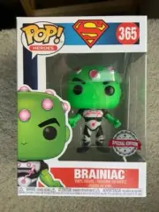 BRAINIAC Superman SE 365 Funko Pop Vinyl New in Mint Box + Protector