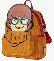 NEW NWT Loungefly Scooby Doo Velma Cosplay Exclusive Mini Backpack