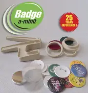 57mm Baby Badge Maker with 20 buttons