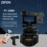 ZIFON YT-2000 AI Smart Face Tracking Auto Motorized Pan Tilt Panoramic Head NEW