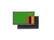 Patch Printed Badge Flag Zambia Zambian