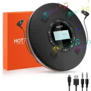 HOTT CD Player Portable with 4 Speakers Portable CD Player with 5.3 Bluetooth...