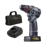 Durofix Cordless Hammer Drill Driver Variable Speed 1,800RPM 4.0 Ah Battery 12V