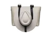 Hat Holder for Travel- Stylish Durable Travel Accessory for Purses, Totes, Ba...