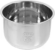 Rice Cooker Liner Cooker Inner Tank Rice Cooker Pot Replacement Cooker Replacement Pot Nonstick Cookware Non-Stick Rice Cooker Pots Pressure Cooker Stainless Steel It Can Move 3L
