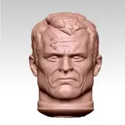 Unpainted 1/18 Titus Head Sculpt Replace For 3.75" Figure Joytoy Warhammer 40k