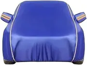 Car Cover for Jeep Cherokee KJ KK KL Grand Cherokee WJ WH WK | Outdoor Rainproof Full car Cover Oxford car Cover Scrape car Tarpaulin (Color : Blue, Size : Cherokee KK)