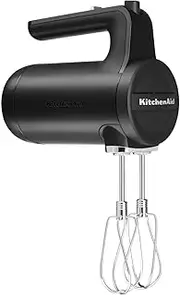 [KitchenAid] KHMB732 Cordless Hand Mixer Matte Black