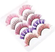 Ipetboom Curl False Eyelashes Dense Makeup Eyelash for Daily Wear Parties and Beauty Events Comfortable and Natural Look Beauty Supply for Women