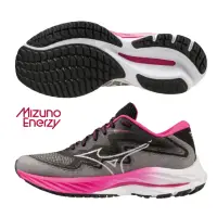 在飛比找momo購物網優惠-【MIZUNO 美津濃】慢跑鞋 女鞋 運動鞋 緩震 一般型 