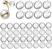 [AKOOSY] Earring Back Stopper for Pierced Earrings 50pcs Ear Reliable Grip Subtle Appearance Comfortable Tpe