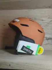Smith Mission Adult Medium Matte Carnelian Orange 55-59 CM Snowboarding Helmet