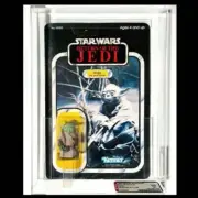 Vintage Kenner Star Wars YODA Jedi Master 65 Back Unpunched MOC AFA50 Tsukuda