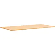 RAPIDLINE RECTANGLE TABLE TOP ONLY 25mm Thick W1500 x D750mm Beech