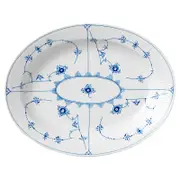Royal Copenhagen Blue Fluted Plain Oval Platter, 14.25