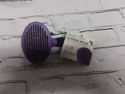 Sharper Image Slicker Brush Purple With Retractable Bristles Cats, Dogs