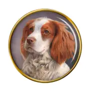 Welsh Springer Spaniel Dog Lapel Pin Badge