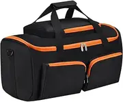 Partybox On-The-Go Travel Case for JBL PartyBox On-The-Go Essential Portable Party Speaker and Microphones System,PartyBox On-The-Go Bag Protective Carrying Cover w/Accessories Pockets
