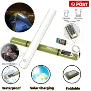 Camping Light Solar LED Lantern Tent Lamp Hiking Inflatable Magnetic Lights IP66