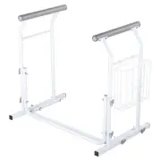 Yescom Toilet Safety Rails Frame,Commode Chair Handles for Elderly and Disabled