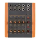8-Channel Mixing Console Ultra Low Noise 8 Channels Line Stereo Mixer G6V8