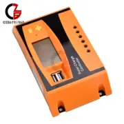 PWM Solar Panel Battery Regulator 30A 20A Dual USB Charge Controller 12V/24V