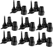 WOONEKY 8Pcs Replacement Nozzles for Air Bed Inflatable Pump Attachments Durable Nozzle Heads for Fast Inflation of Air Mattresses Pools and Sofas