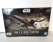 STAR WARS Poe's X-Wing Fighter BAN DAI Japan BANDAI Model Kit NEW & SEALED