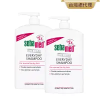 在飛比找博客來優惠-sebamed施巴 溫和洗髮乳1000ml 2入組溫和