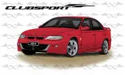 Holden Special Vehicles HSV VX R8 Clubsport flag/banner 150cm x 90cm NEW