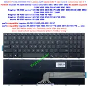 New for Dell Inspiron 15 3000 3541 3542 3543 3558 3559 3559 3565 3567 keyboard