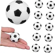 12 Pcs Table Football Foosball Table with Lights Tabletop Foosball Mini Football Table Foosball Ball Table Accessories Foosball Wraps Tabletop Soccer Game Table Game Supplies