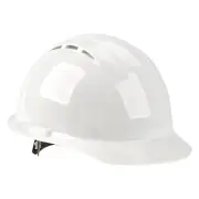 SAFEGEAR Cap Style Hard Hat, Vented, 4 Point Adjustable Ratchet Suspension, C...