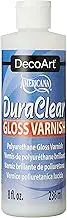 DecoArt DS19-9 American DuraClear Varnishes, 8-Ounce, DuraClear Gloss Varnish