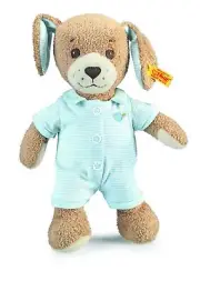 Steiff Steiff Plush Good Night Dog Blue Baby friendly and cute dog [parallel imp