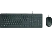 HP 150 Wired USB-A Keyboard & Mouse Combo Win 10/11 OS, Black