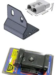 Chevrolet Silverado 1500/2500 120 Amp Anderson Plug, Holder & Mounting Bracket