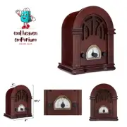 Retro AM/FM Radio with Bluetooth - Classic Wooden Vintage Retro Style Speaker