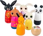 ARTSEWPLY 1Set Cartoon Animal Bowling for Parent Interactive Bowling Kit with Pins and Balls Birthday Present for Family Fun and Indoor Games