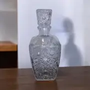Dublin Crystal Carafe Tumbler Glass Lid Decanter Whiskey