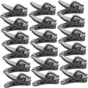 COLLBATH 200pcs Earphone Wire Clips: Rotatable Microphone Cable Clip for Fixing Headphone Wire Earphone Accessories Cord Management