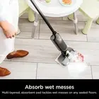 Shark VACMOP Pro Cordless Hard Floor Charcoal Gray Vacuum Mop