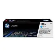 HP 128A Cyan LaserJet Toner Cartridge (CE321A)