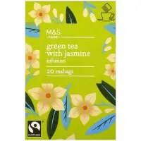 在飛比找蝦皮購物優惠-M&S Fairtrade Green Tea with J