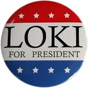 [ROSTIVO] President Election Button Pin for Men and Women Funny Lightweight Pin, Metal, alloy
